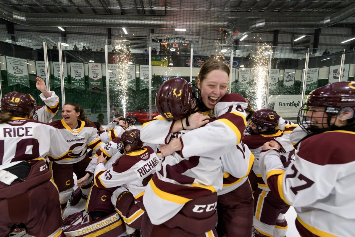 Concordia Wins Usports National Championship The Hockey News Womens