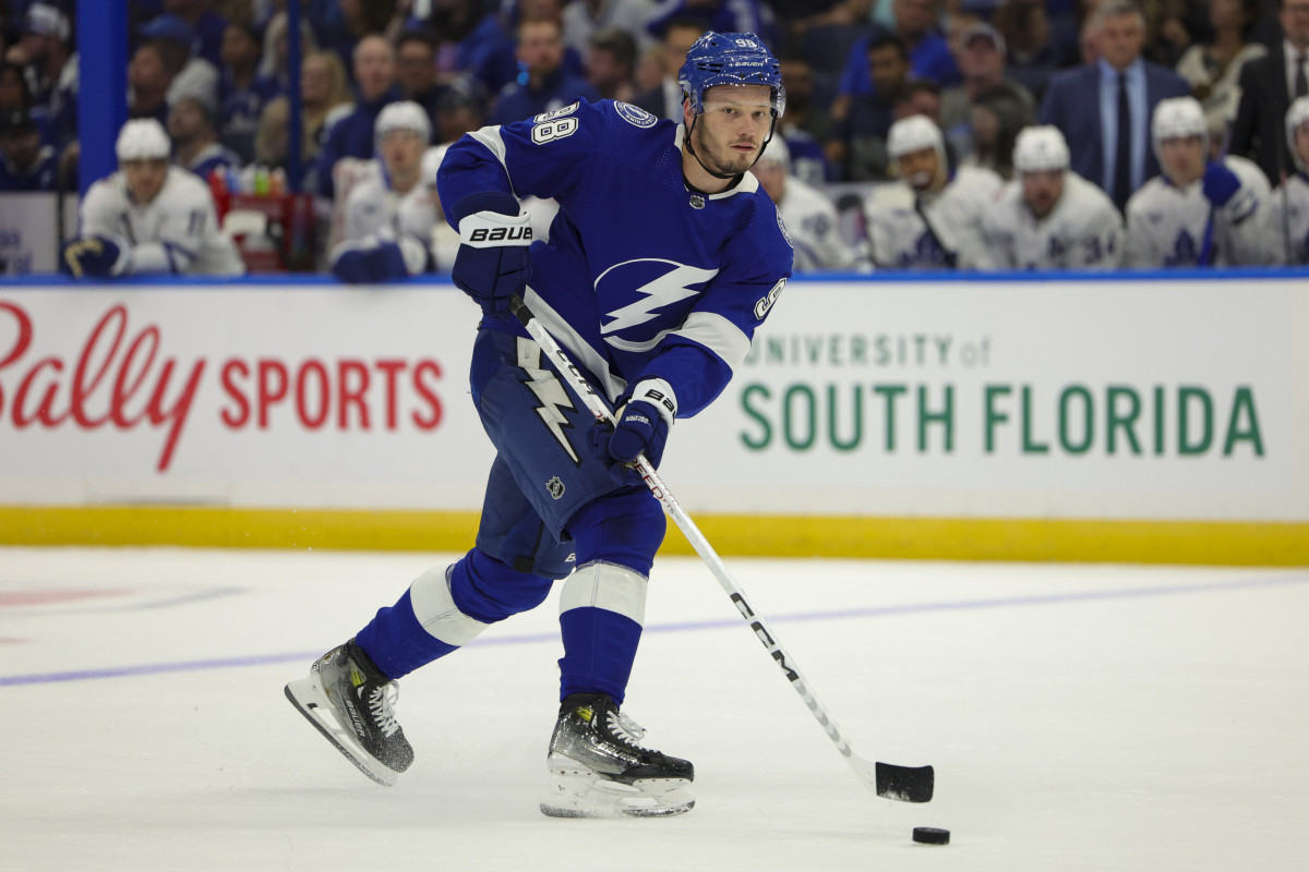 Lightning & Utah Complete Mikhail Sergachev Blockbuster - The Hockey ...