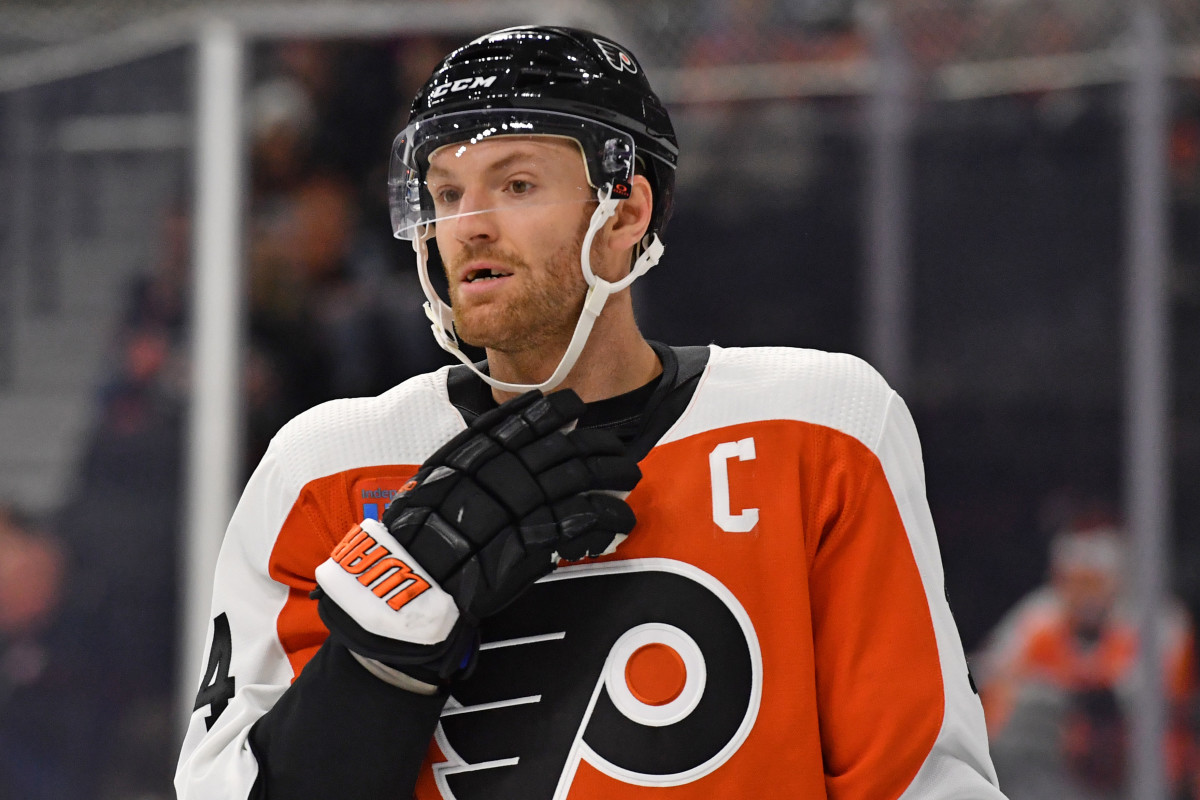 BREAKING: Flyers Scratch Struggling Captain Against Maple Leafs - The ...