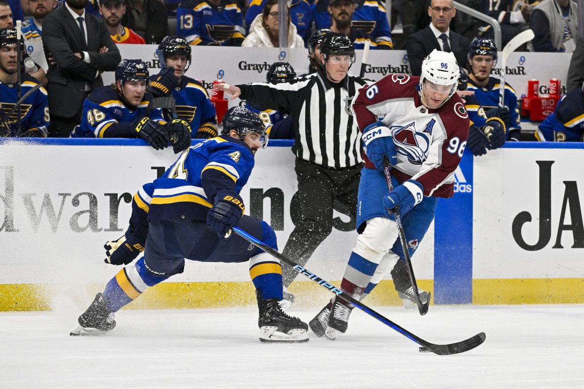 Avalanche Takeaways Rantanen Hat Trick Lifts Avs Past Blues 4 3