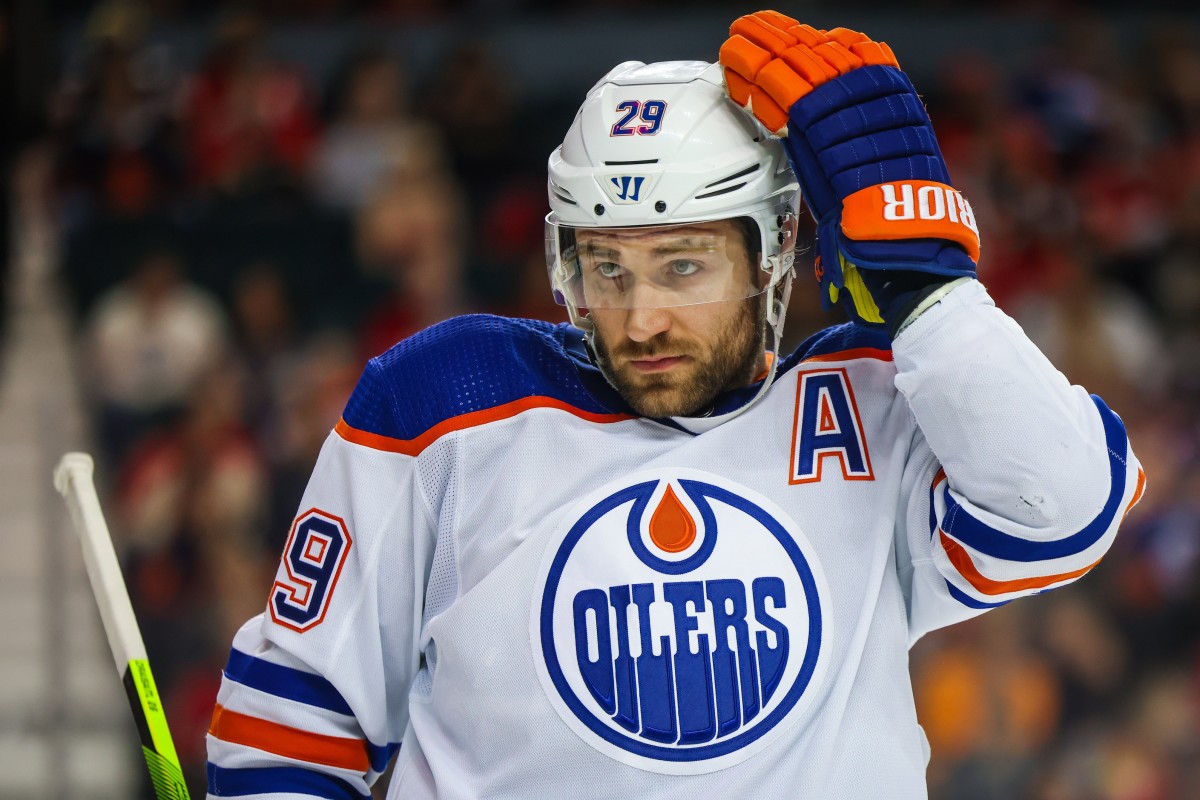 Edmonton Oilers forward Leon Draisaitl.