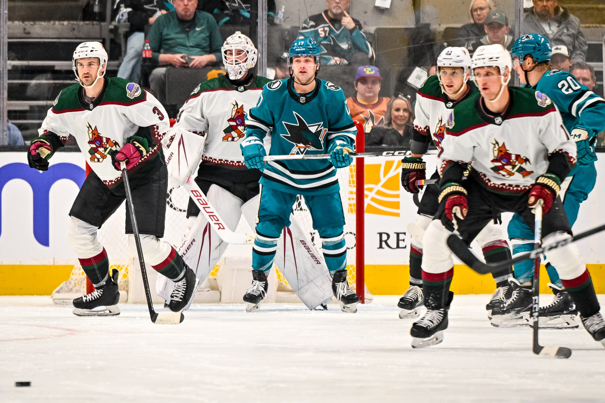 Collin Graf Nets First NHL Point; Sharks Fall To Coyotes 5-2 - The ...