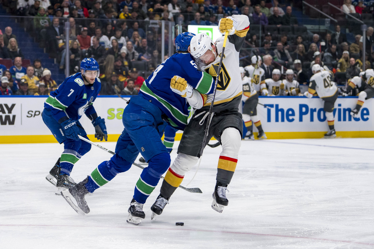 The Stats Behind The Game: Canucks 4, Golden Knights 3 - The Hockey ...