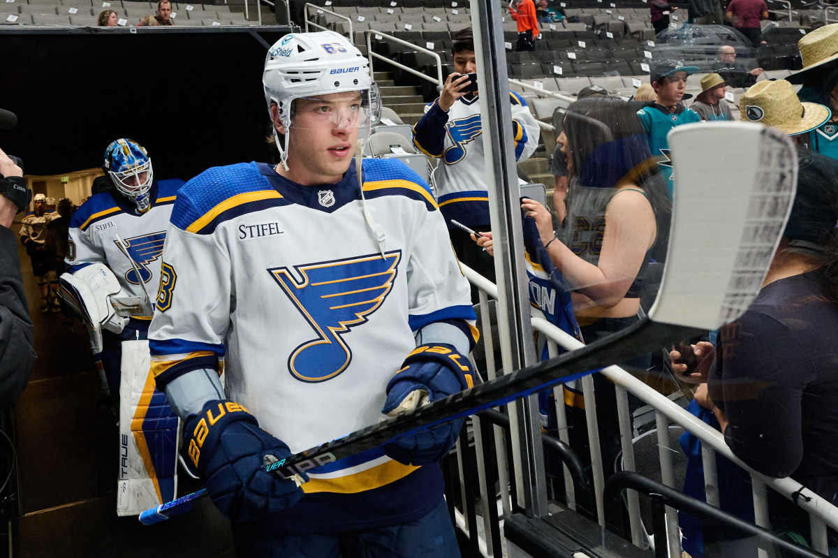 Blues forward Jake Neighbours, who is tied with Pavel Buchnevich and Jordan Kyrou for the team lead in goals with 27, is day to day but will not play Wednesday against the Chicago Blackhawks.