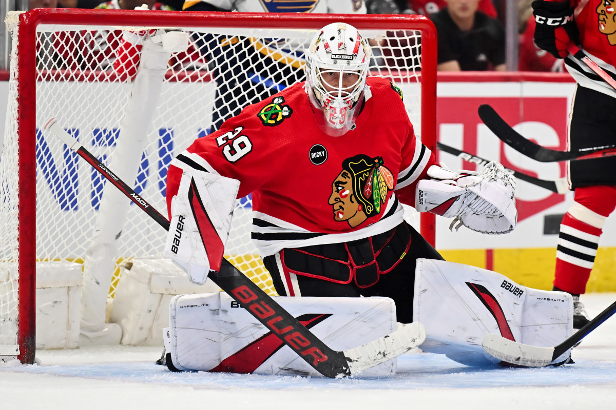 Blackhawks' Two Best Goalie Prospects — Drew Commesso and Adam Gajan