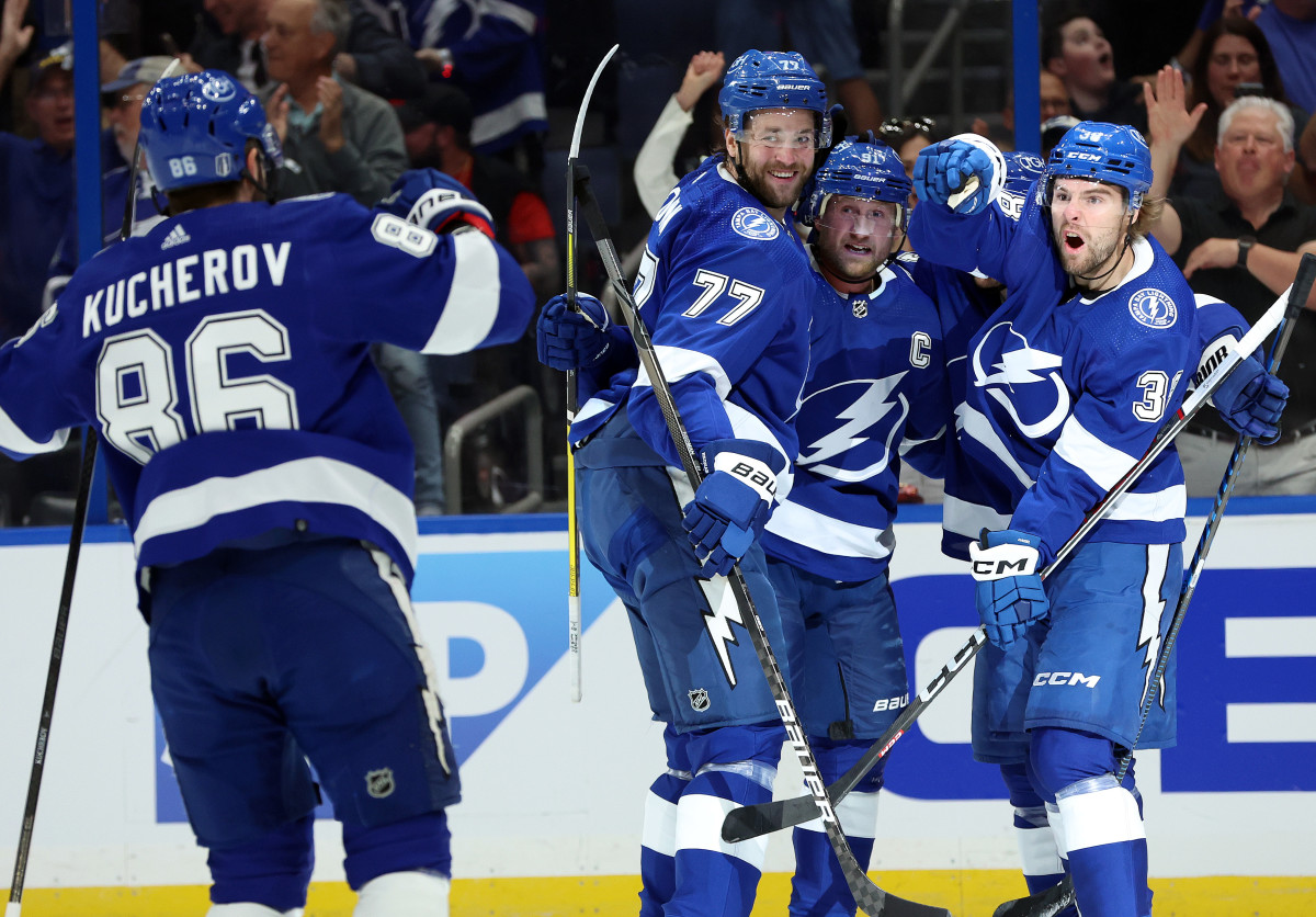 Mikhail Sergachev Makes Surprise Return, Adds Spark to Team in Game 4 - The  Hockey News Tampa Bay Lightning News, Analysis and More