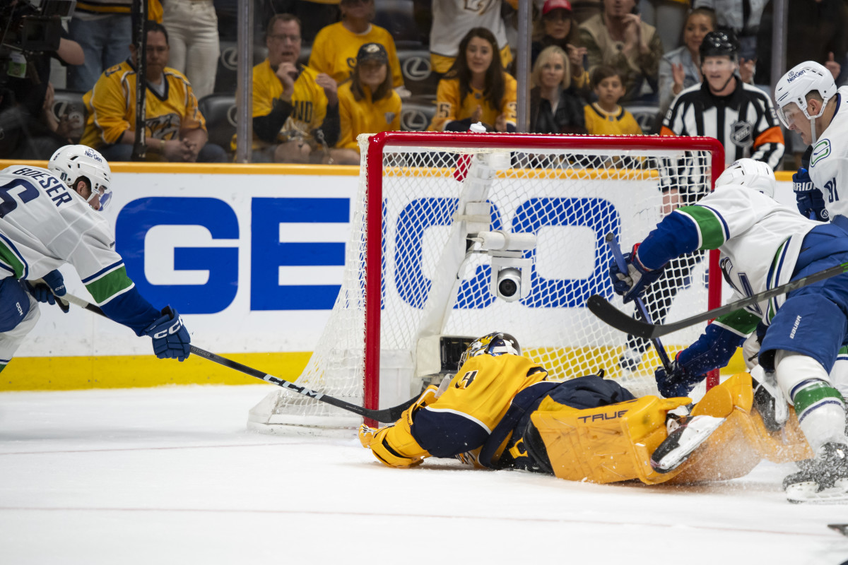 Canucks Mount Historic Comeback In Game 4 Win Over The Predators - The  Hockey News Vancouver Canucks News, Analysis and More