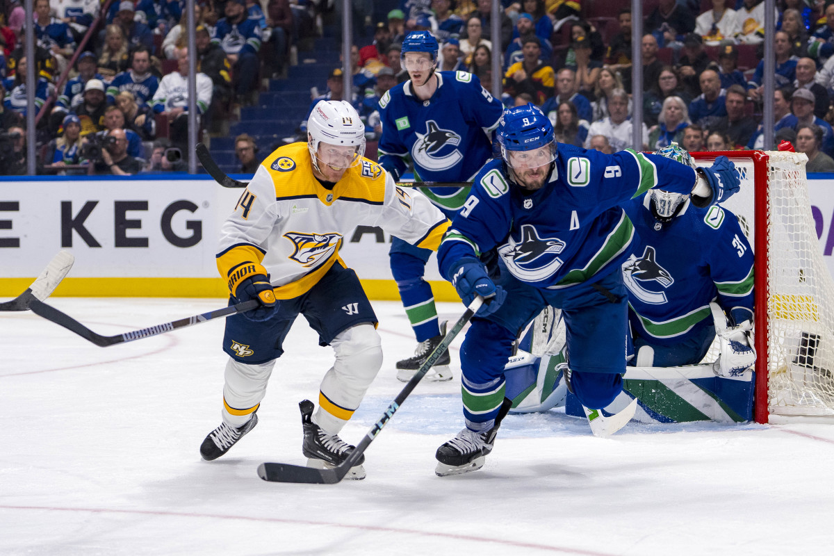 Canucks Fall In Game 5, Fail To Close Out Series Against The Predators ...