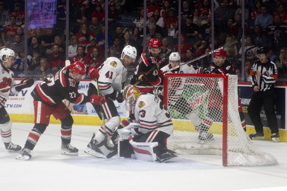 Blackhawks Goalie Prospect Drew Commesso Strong Again, But AHL ...