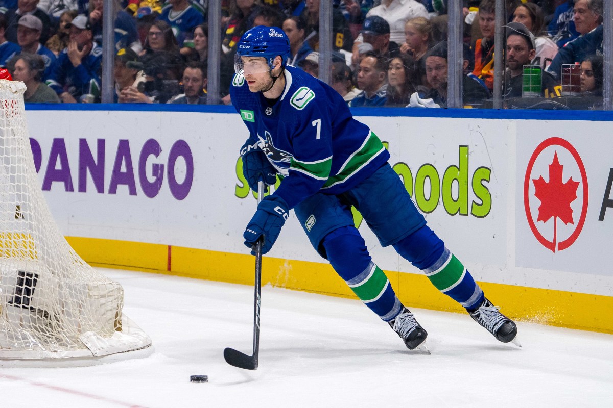 BREAKING Canucks' Carson Soucy Suspended One Playoff Game For Cross