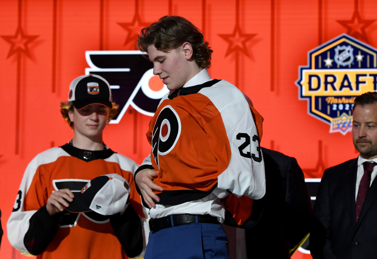 What Oliver Bonk Can Bring To The Flyers NHL Roster The Hockey News