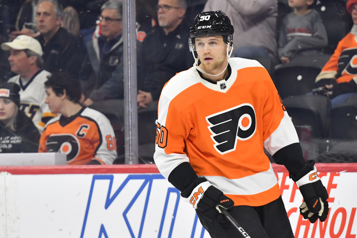 Flyers Re-Sign Adam Ginning To Two Year Contract Extension - The Hockey ...