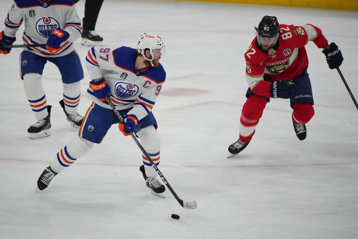 Connor McDavid. Photo by Jim Rassol-USA TODAY Sports