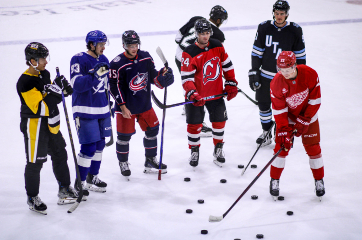 Devils’ Seamus Casey Hit the Ice for NHLPA Rookie Showcase The New