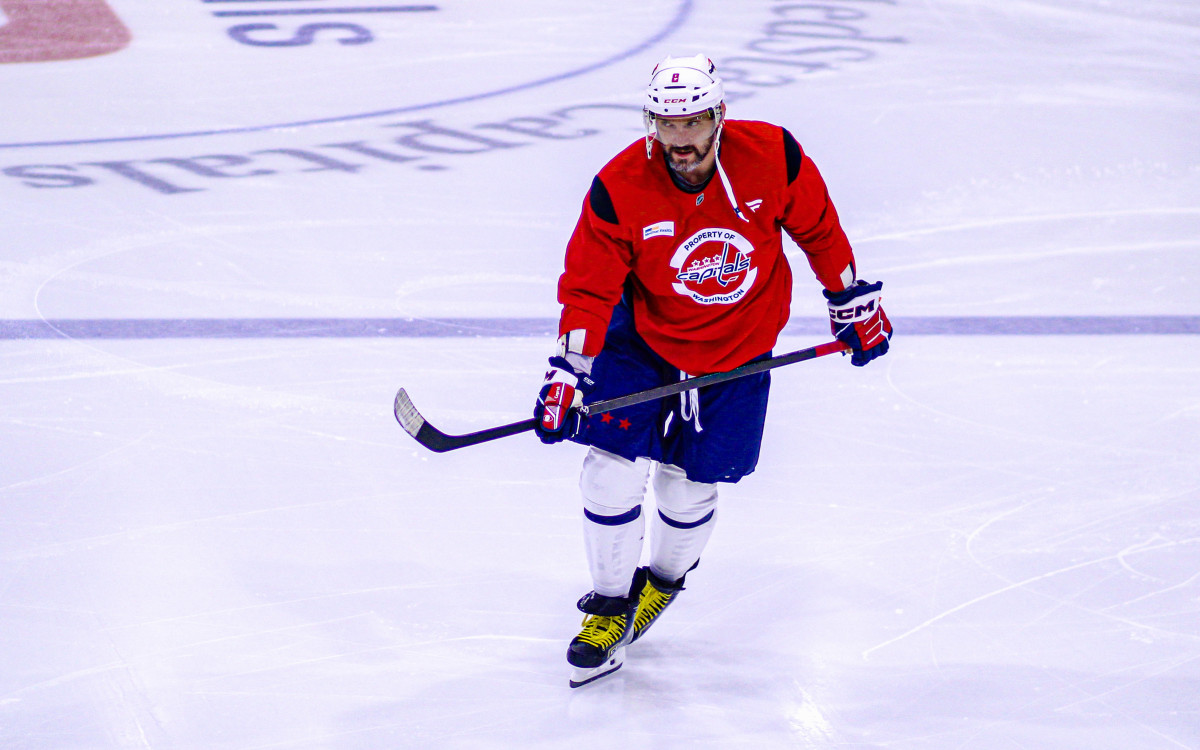 Alex Ovechkin Update: Capitals Captain Back Skating After Leaving ...