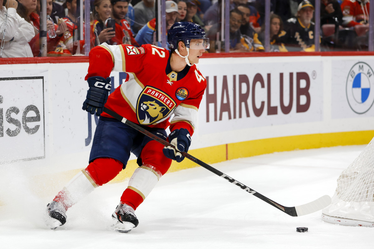 Florida Panthers' Gustav Forsling ready to take next step