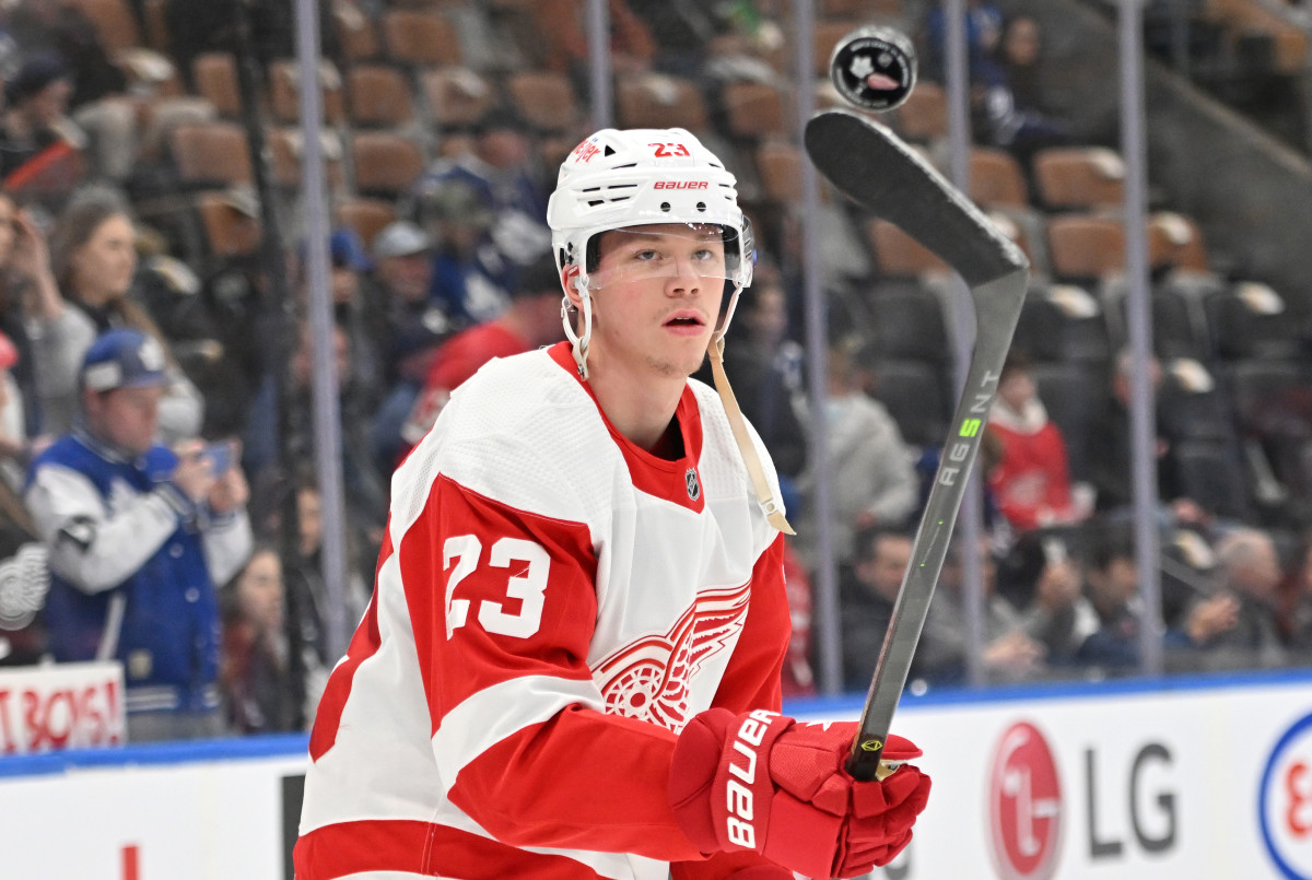 Lucas Raymond: "I Feel Like We're Building Something Really Good" - The Hockey News Detroit Red Wings News, Analysis and More
