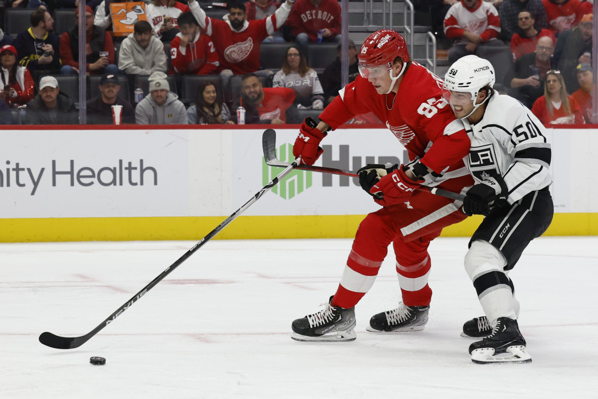 Big Elmer Soderblom will be 'exciting for Red Wings fans to watch' 