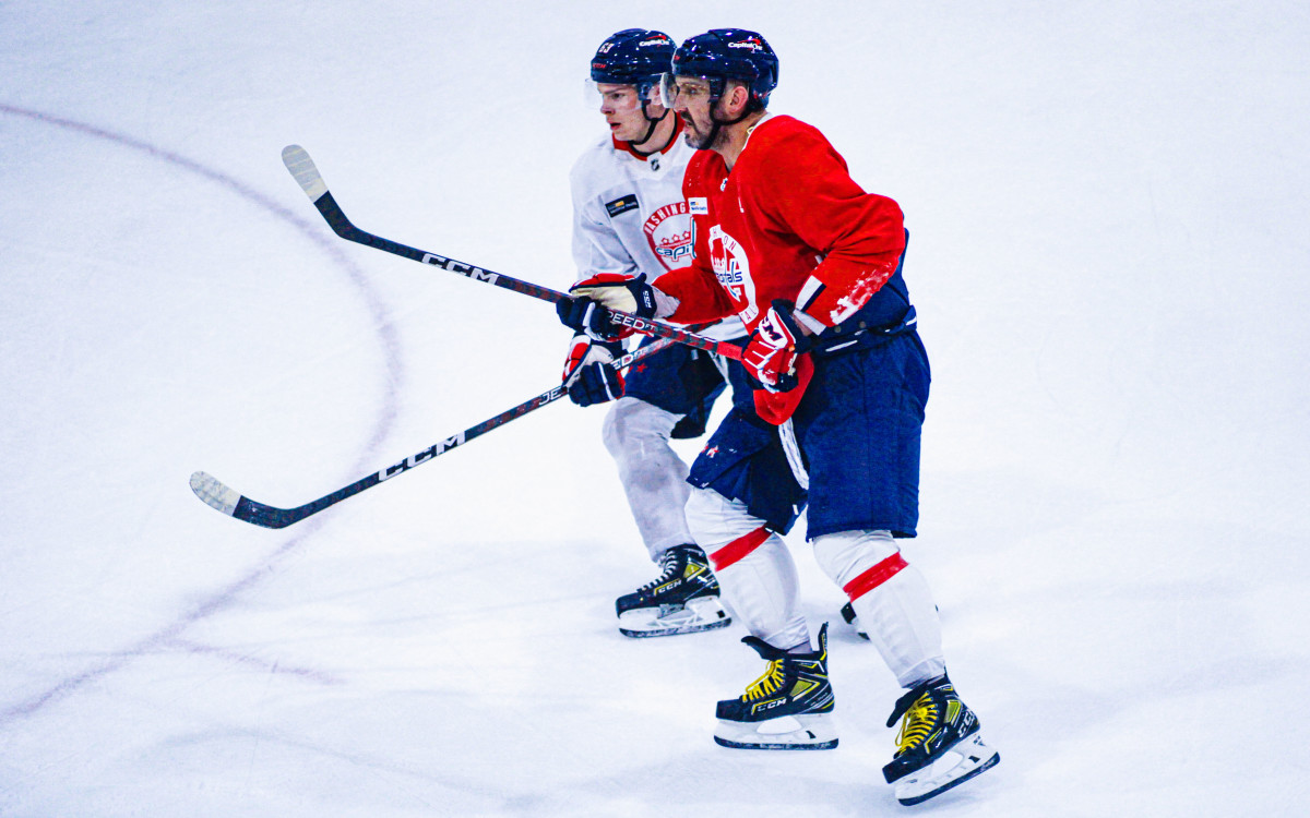 A first look at the Capitals' Alex Ovechkin and Nicklas Backstrom