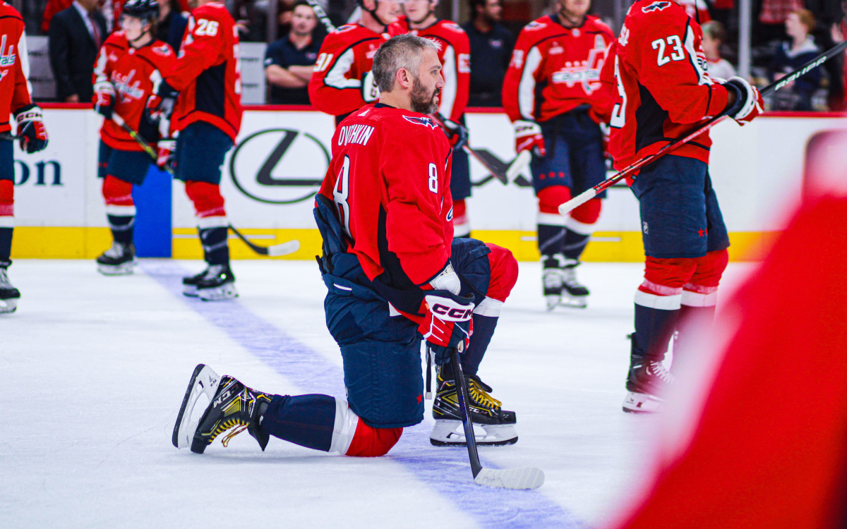 Ovechkin Switches To Bauer Stick For Capitals Preseason Tilt