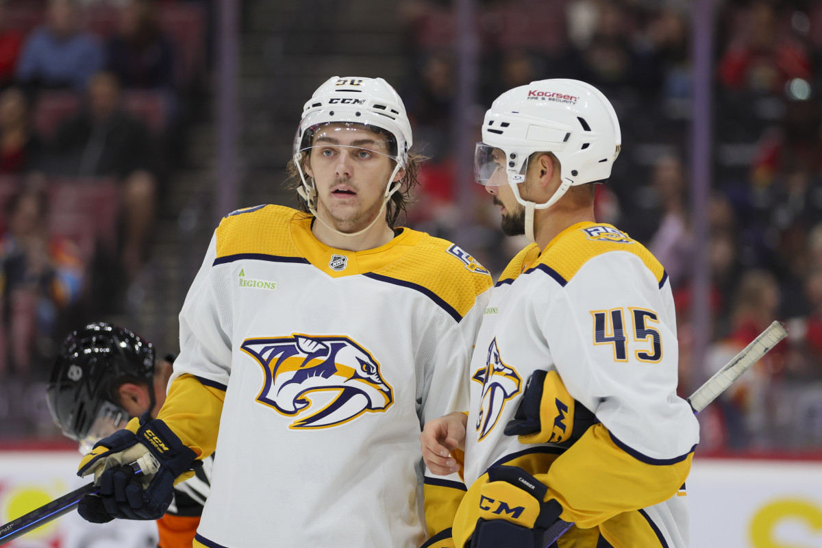 Josi, Subban and the Predators performed a 12th-man stunt before the Titans  game - Article - Bardown