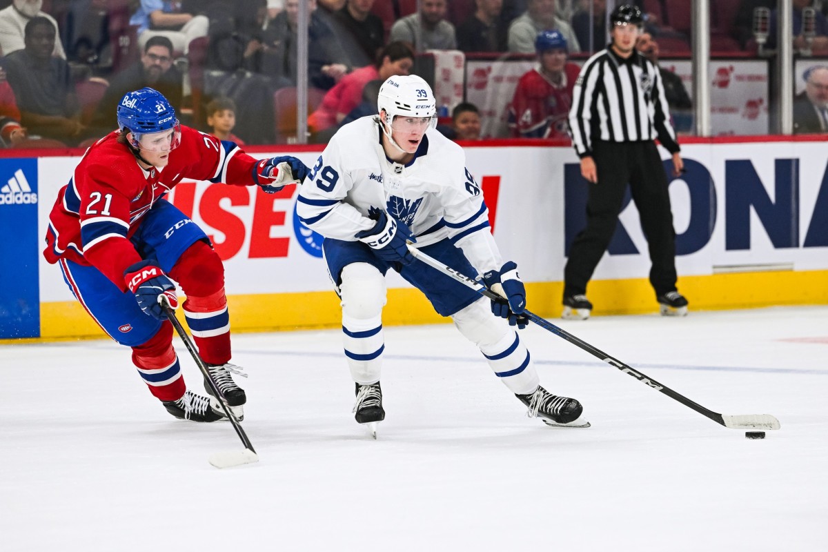 Matthew Knies Toronto Maple Leafs Adidas Pro Autographed Jersey