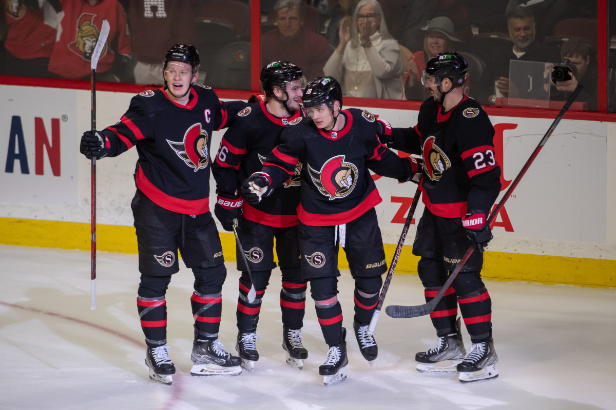 Ottawa Senators: Batherson helps Sens beat Red Wings 6-3 for 4th