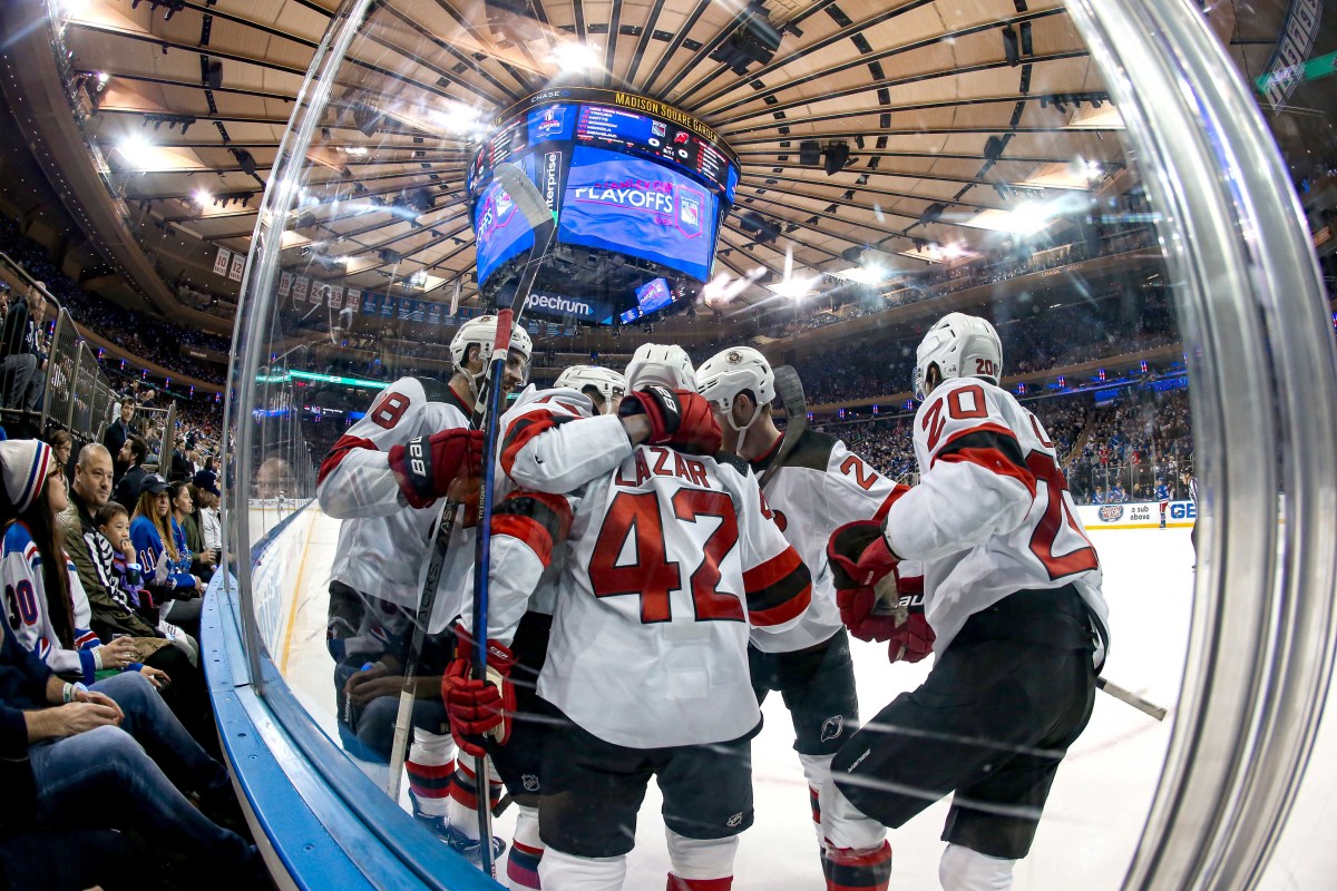 Devils @ Rangers; Game 6, 4/29, NHL Playoffs 2023