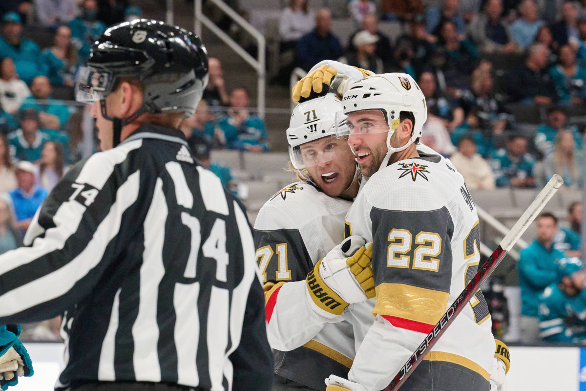 Golden Knights pick up win against Sharks - The Hockey News Vegas ...