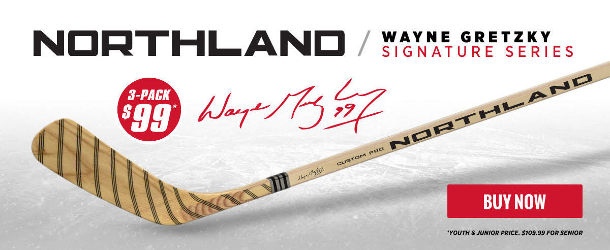 Northland Wayne Gretzky signature series stick offer.