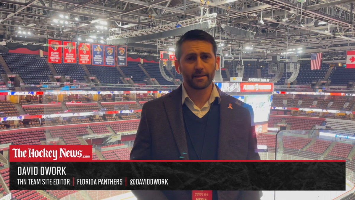 He said he loves me': Sasha Barkov heard from Radko Gudas after sad solo  high five - The Hockey News Florida Panthers News, Analysis and More