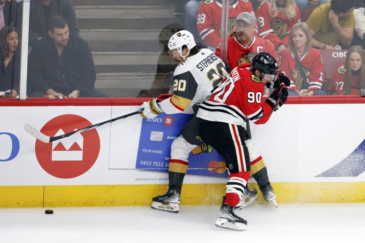 Undefeated Golden Knights beat Bedard and the Blackhawks 5-3 - The