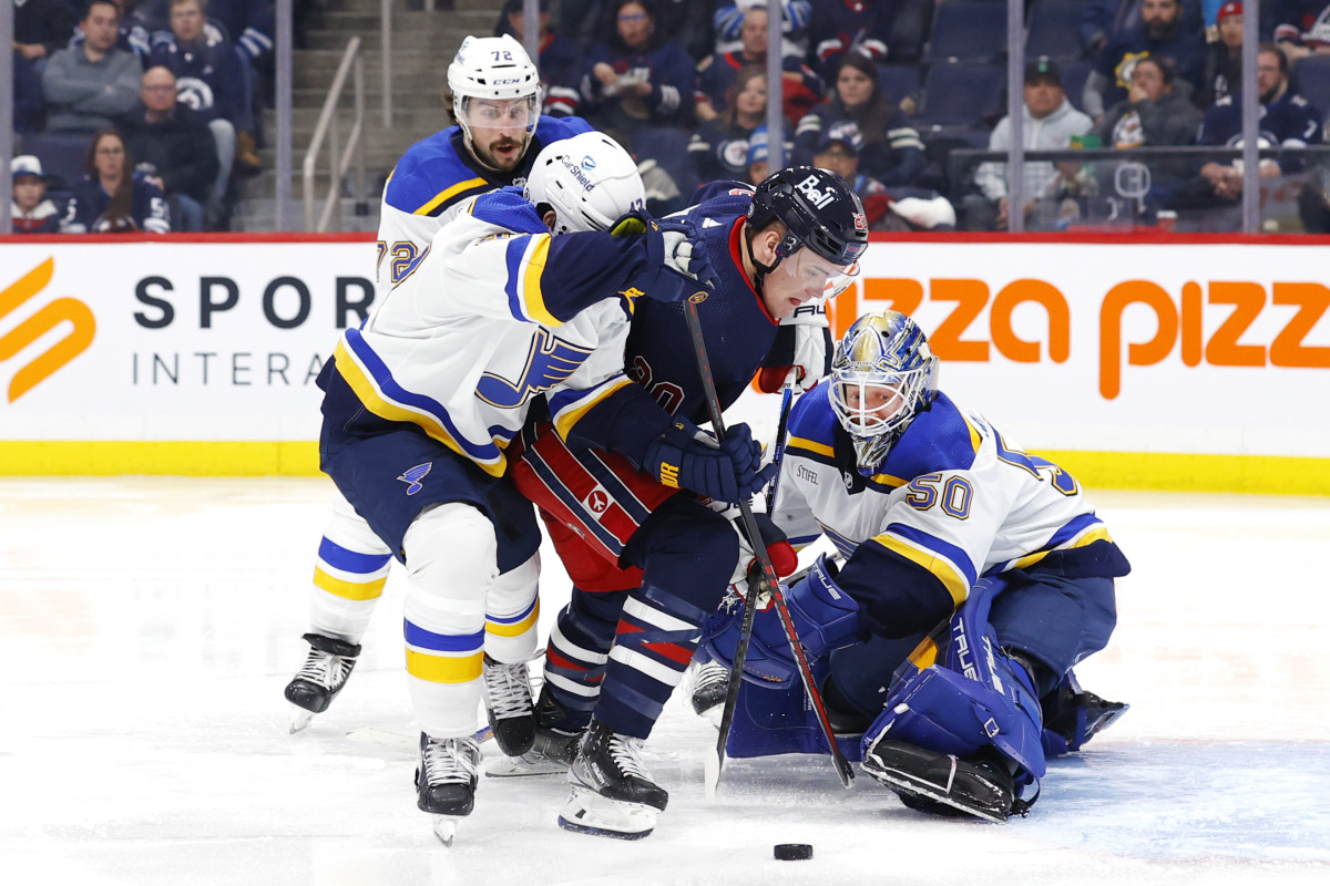 10 24 23 Blues Jets Gameday Lineup The Hockey News St. Louis