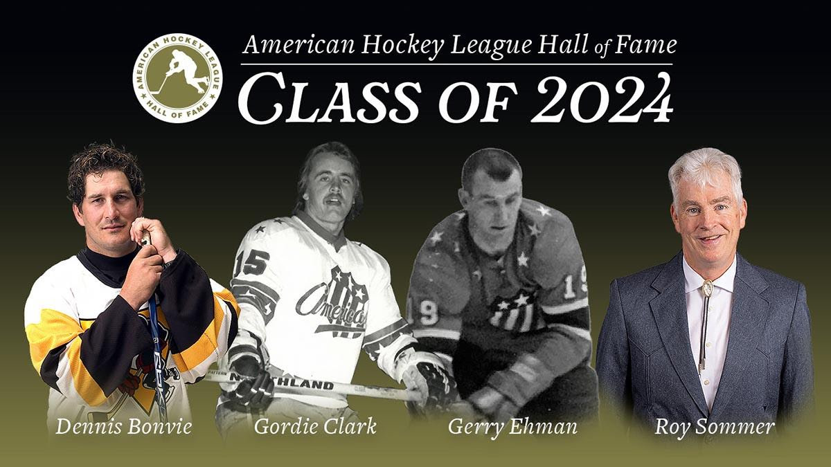 AHL Hall of Fame Class of 2024 Announced The Hockey News American