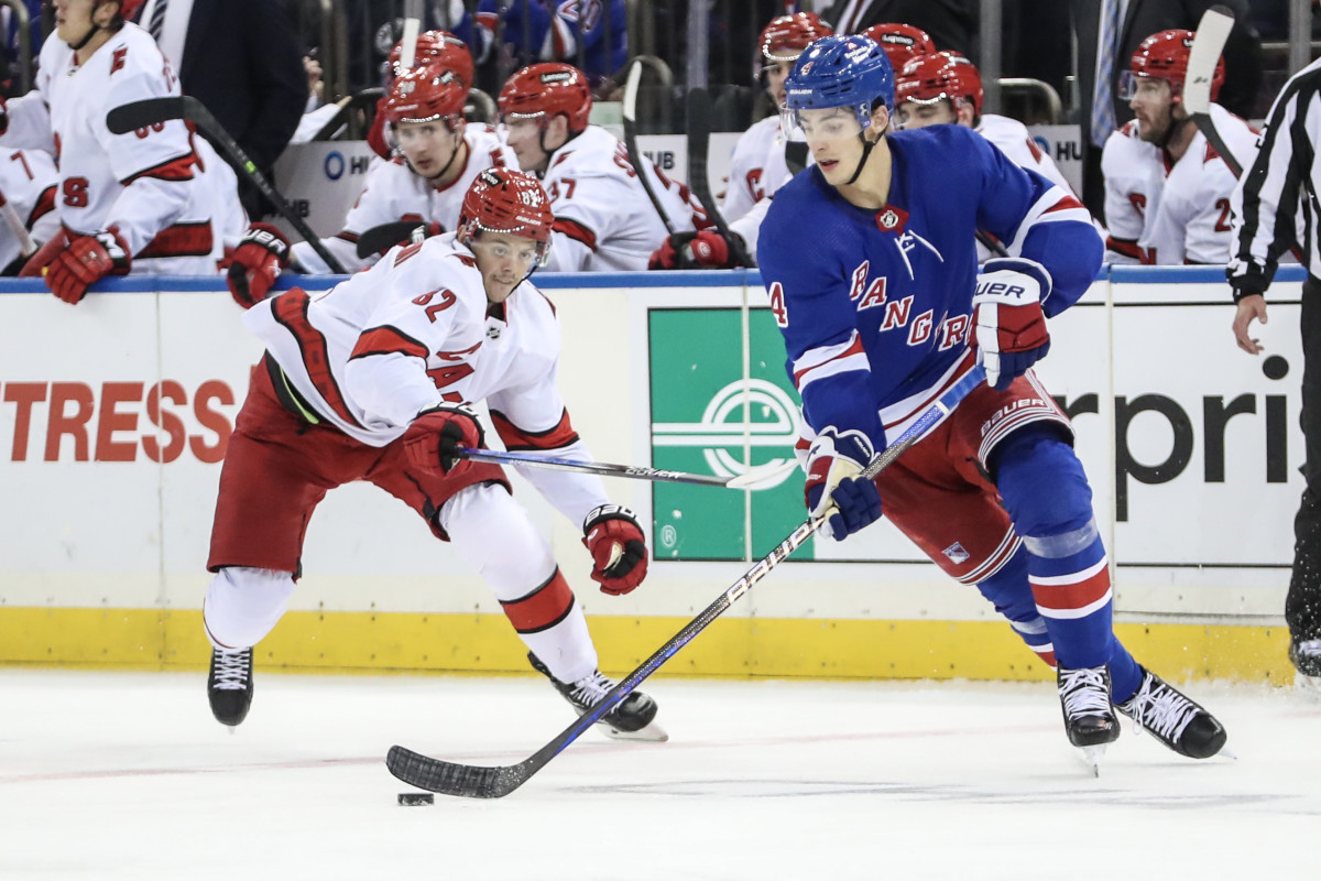 Photos: N.Y. Rangers fall to Carolina Hurricanes in Game 1