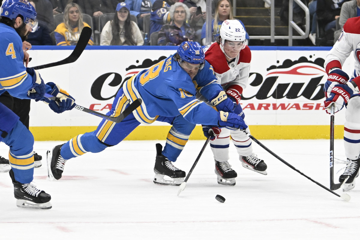 Canadiens Blues three period takeaways The Hockey News St. Louis