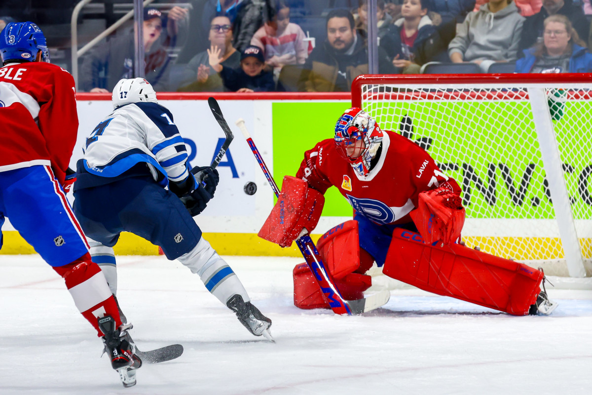 Dobes Solid In Dominant Rocket Victory | RECAP: LAV @ MB - The Hockey News  Montreal Canadiens News, Analysis, and More