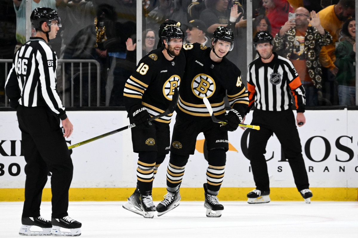 Danton Heinen Focused On The Details In Second Stint With Boston Bruins ...