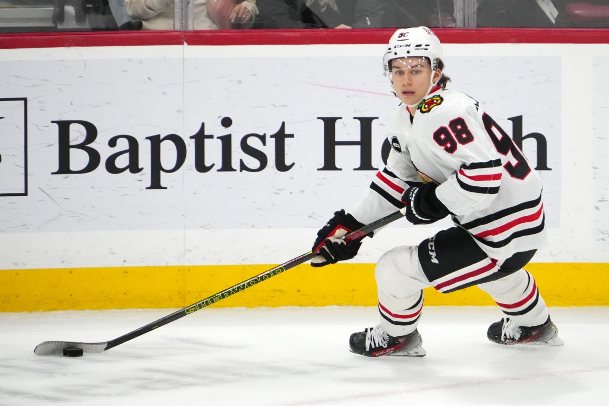 Connor Bedard Back On Scoresheet, But Blackhawks Outworked In 4-2 Loss ...