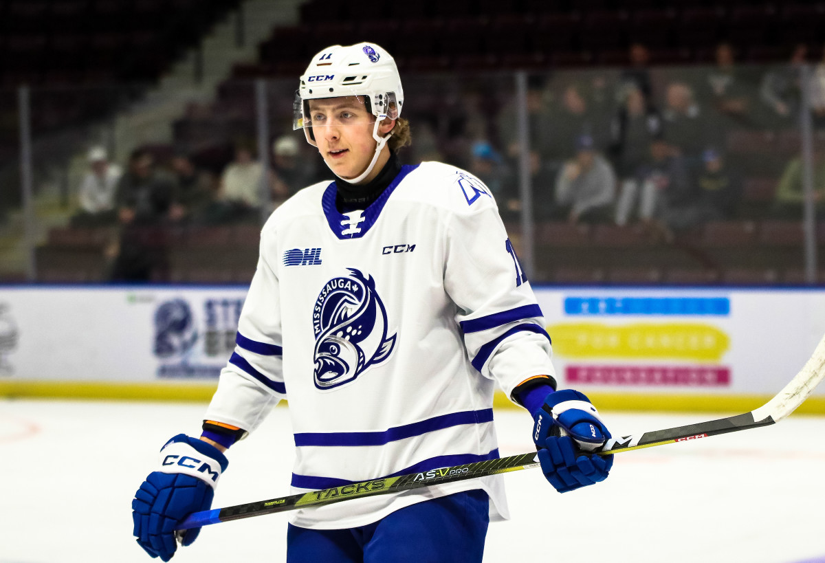 Kai Schwindt's Rights Have Been Traded to Sarnia After Starting the ...