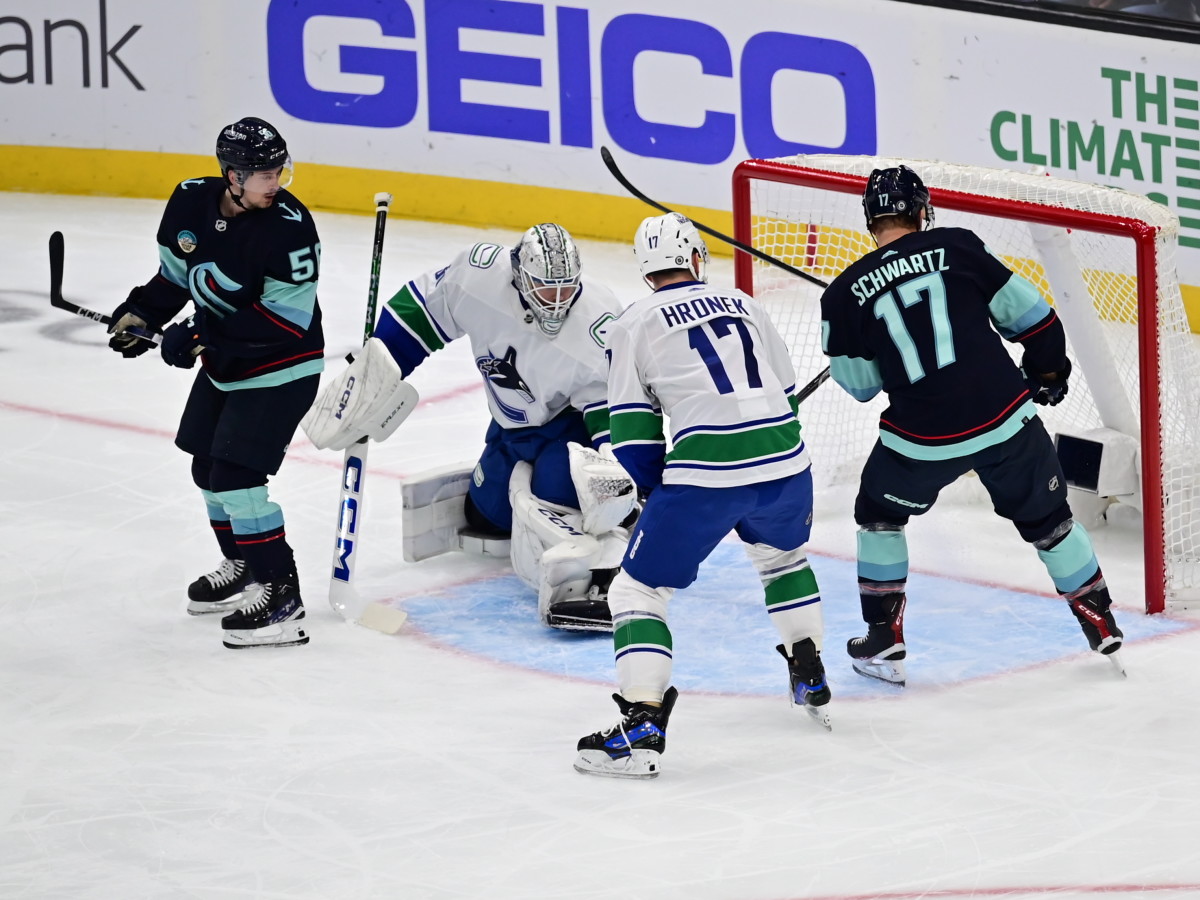 Vancouver Canucks Score 3 In 3rd, Run Away From Seattle Kraken At CPA, 5-1  - The Hockey News Seattle Kraken News, Analysis and More