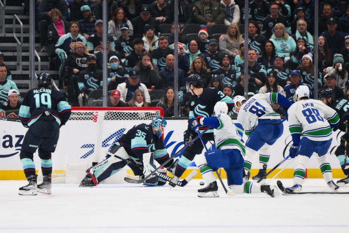 The Stats Behind The Game: Canucks 5, Kraken 1 - The Hockey News ...