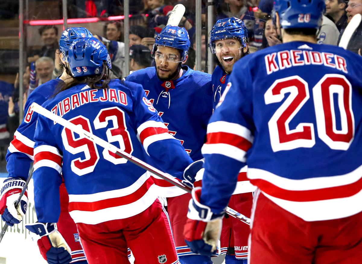 The Rangers Are 'Rangering': New York Defeats Boston 7-4 In The