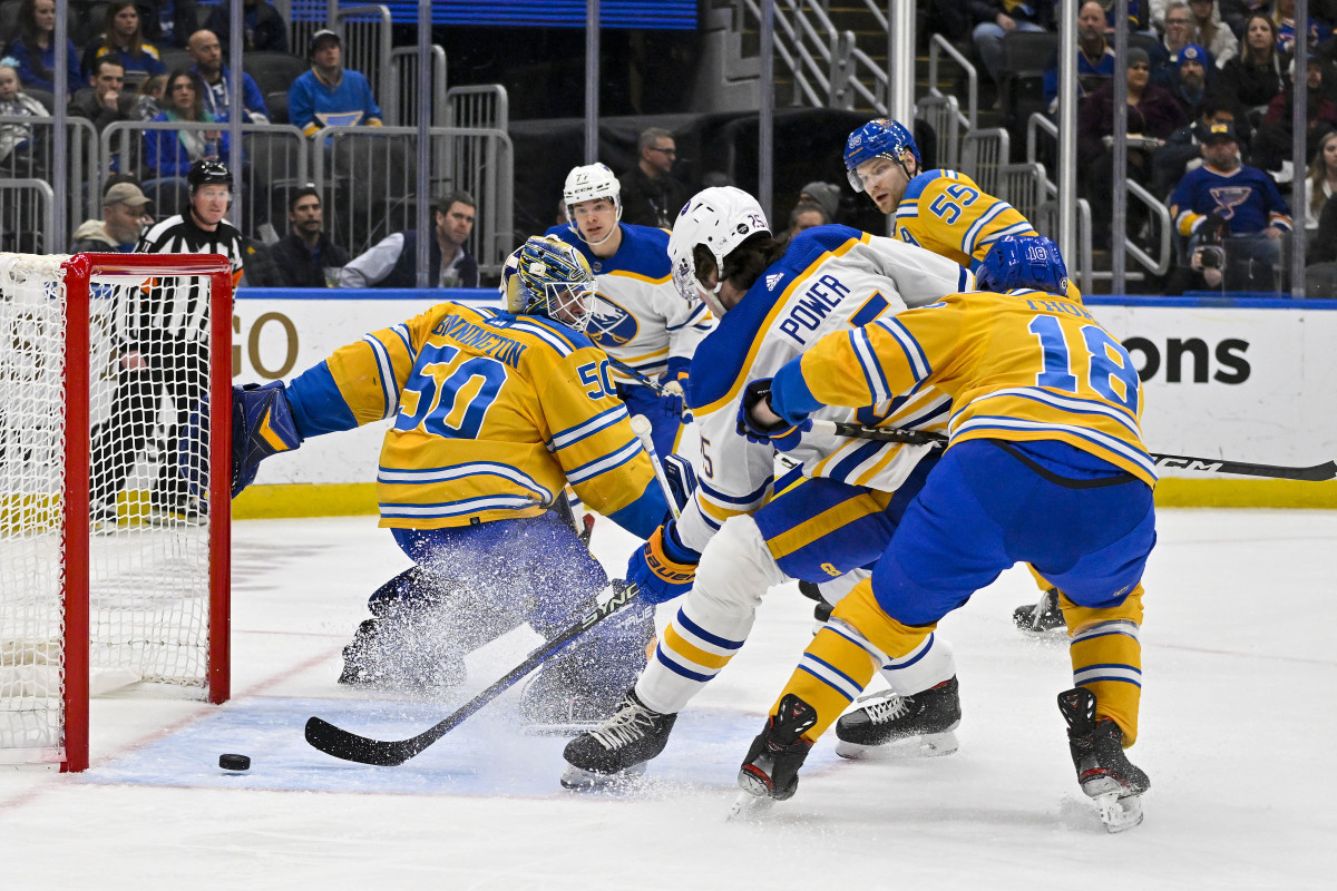 (113023) SabresBlues Gameday Lineup The Hockey News St. Louis