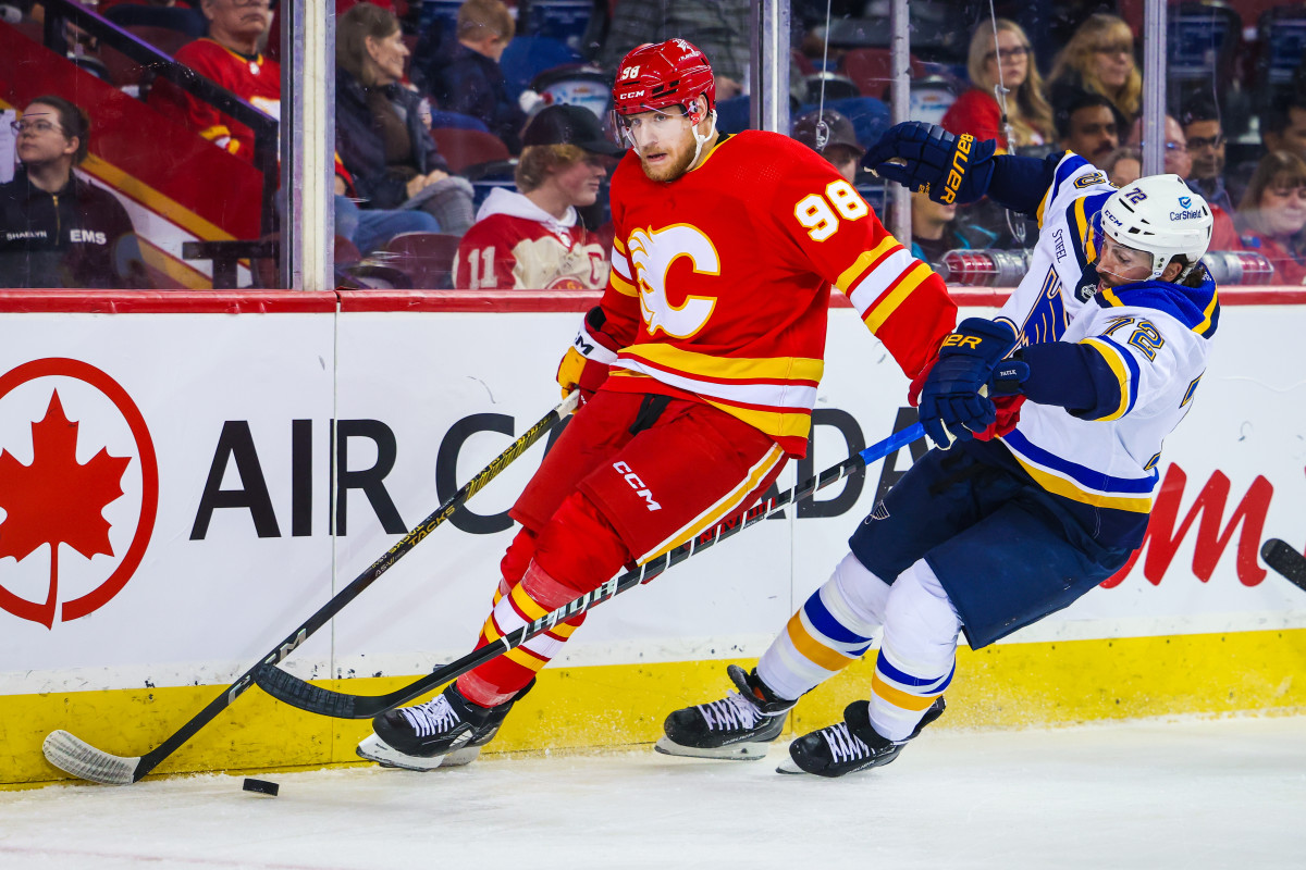 Calgary Flames summon back Ilya Solovyov from the AHL Wranglers to fill ...