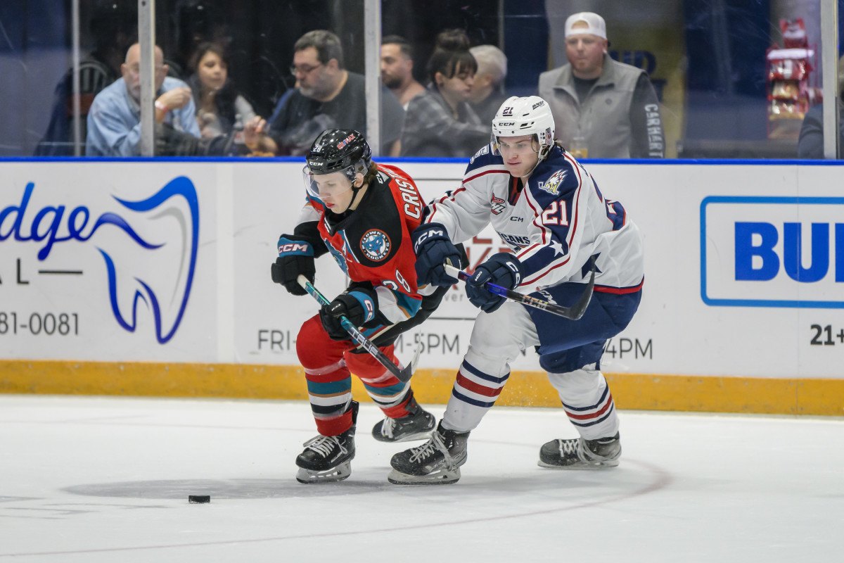 Kelowna Rockets Andrew Cristall Showing The WHL Why He Is One Of The   Jpk 5739 