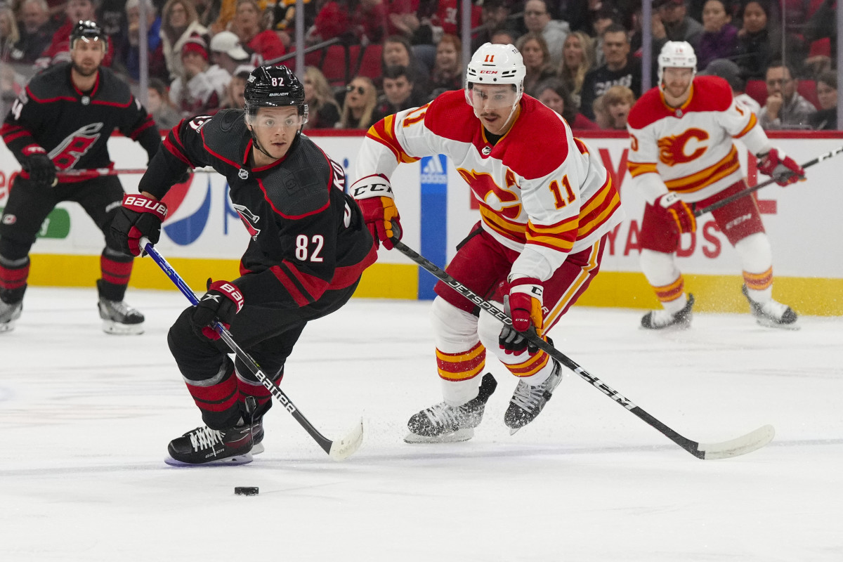 Carolina Hurricanes Calgary Flames Lineups and Game Preview