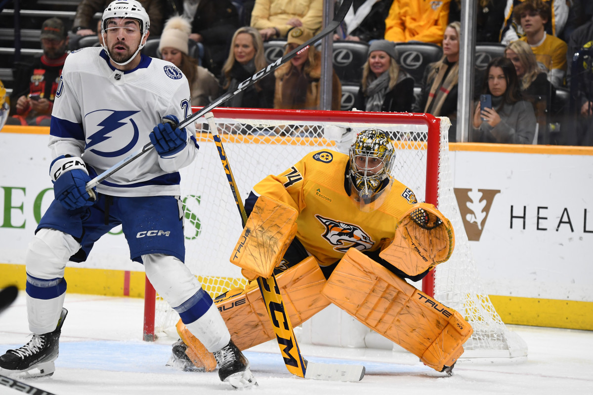 Predators Win Special Teams Battle, Saros Saves 32 In Preds' 5-1 Win ...