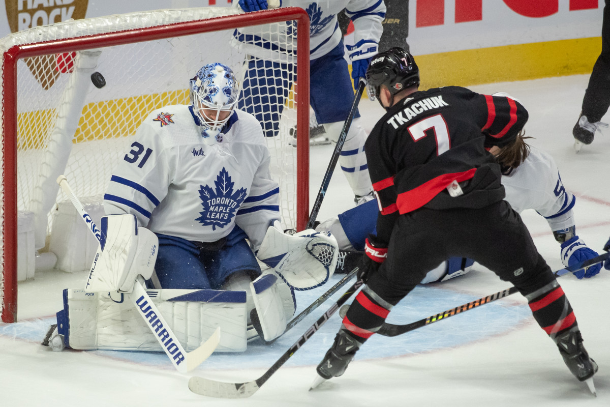 Senators Run Into Brick Woll In 4-3 Loss To Maple Leafs Thursday Night 