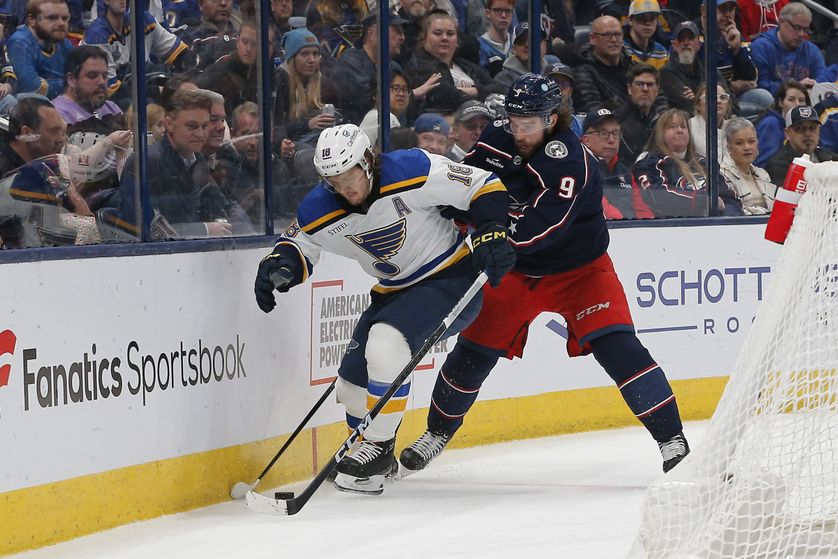 Blues Player Of The Game Vs. Blue Jackets: Robert Thomas - The Hockey ...